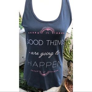 Peaceful Warrior Tank Size Medium